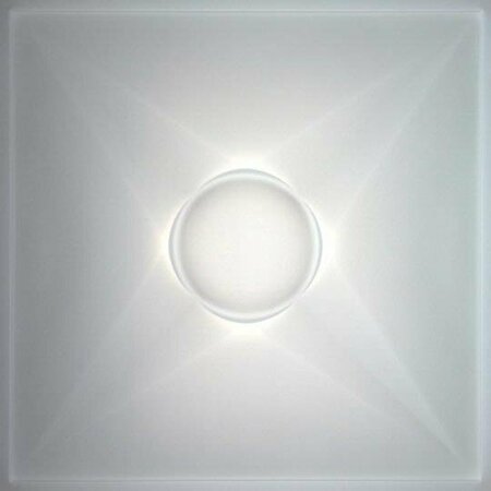 CEILUME Circle Star 2ft x 2ft Translucent Ceiling Tile V1-CIRSTR-22WTT